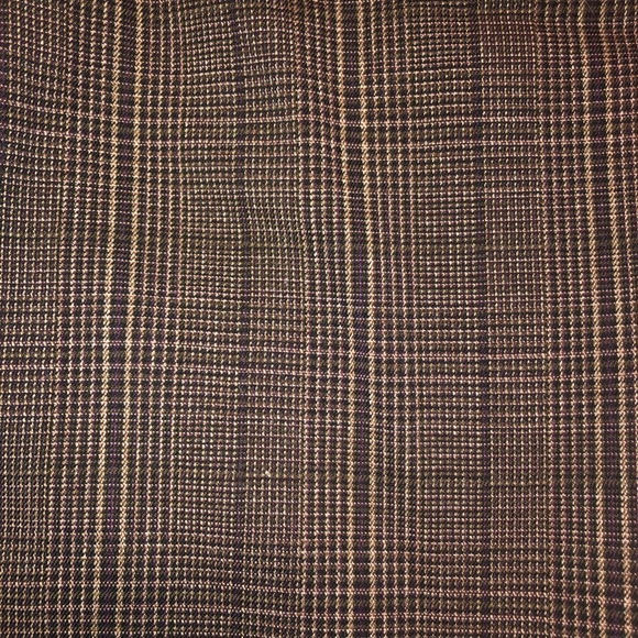 Brown/tan plaid dress pants - Picture 2 of 3